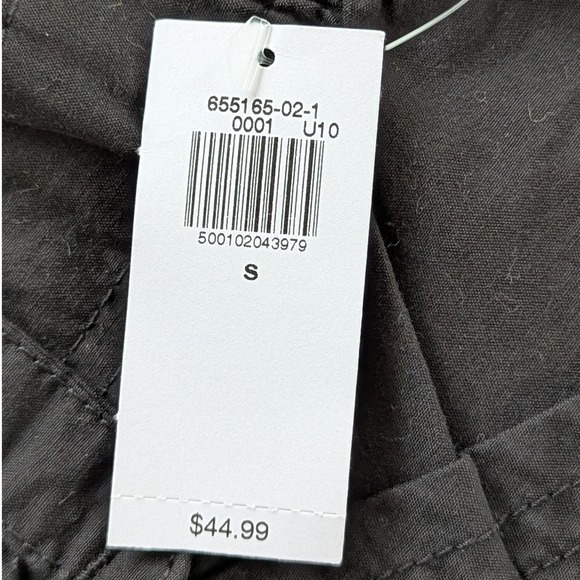 Old Navy Wide Leg Cargo Pants Black Size Medium NWT - Picture 7 of 10